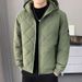 Trendy Hooded Winter Jacket For Men – Thickened Fleece-Lined Zip-Up Coat With Zipper Pockets_viptrois.com