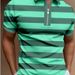 Men's Spring New Men's Casual 3D Printing Lapel Short Sleeved Zipper Polo Men T Shirt Tops_viptrois.com