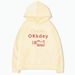 Hooded Letter Printed Hoodie For Men And Women, Casual, Fashionable, Versatile, Loose Fit, New Couple Hoodie Top_viptrois.com