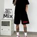 Men's Trendy Hip Hop Casual Shorts High Street Loose Fitting Five Point Pants American Style Summer New Hot Selling Clothing_viptrois.com