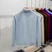 Men's Clothing High Collar Sweater Winter Men New Autumn And Winter Light Luxury Lazy High End Bottoming Shirt Hot Men's Trend_viptrois.com