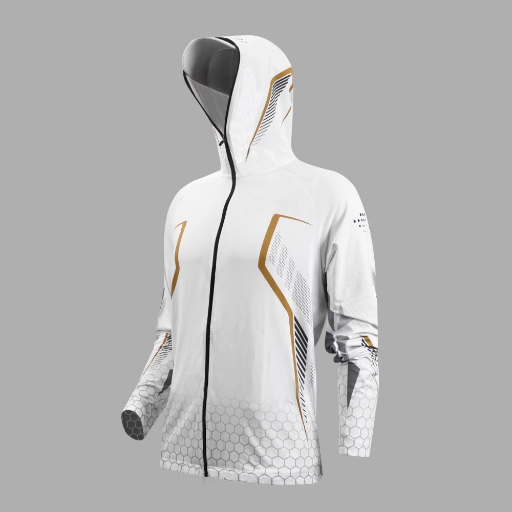 Men's Clothing New Style Spot Now Issued Sun Protection Fishing Suit Long Sleeve Anti Ultraviolet Zipper Hooded Fishing Suit Upf 50_viptrois.com