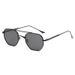 Men's Sunglasses New Double Beam Small Frame Sunglasses Men And Women Gradient Color Sunglasses Metal Sunglasses S24015_viptrois.com