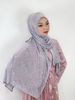 Women's Hijab ladies' headscarf hot diamond long scarf grid pattern diamond ladies' headscarf scarf_viptrois.com