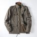 Pulse European American Retro Spring And Autumn Heavyweight All-Cotton Casual Men's Youth Jacket Loose Zipper In Stock_viptrois.com