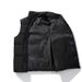 Men’s Quilted Vest – Stand Collar Fleece-Lined Sleeveless Jacket With Utility Pockets | Slim Fit Streetwear Layering Piece (M-4XL In Black/Grey)_viptrois.com