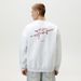 Streetwear Contrast Letter Print Crewneck Sweatshirt – Heavyweight Relaxed Fit Pullover (M-XXL, 52% Cotton/48% Polyester,Graphic Tee Alternative)_viptrois.com