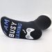 Two-color mid-tube floor socks sole English letter non-slip adhesive casual game socks_viptrois.com