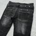 Y2K Gothic Grunge Vintage Washed Denim Jeans With Lace-Up Detail & Flared Hem For Streetwear Fashion_viptrois.com