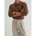 Pure Hot-Selling European Plus Size Long-Sleeve Knitted Sweater Men's Spring And Autumn Light Mature Slim Business T-Shirt_viptrois.com