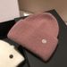 New Double Fold Flanged Rabbit Fur Hat Autumn And Winter Wool Hat Female Internet Celebrity M Standard Knitted Hat Winter Warm Ear Protection_viptrois.com