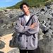 Autumn Winter Cardigan Knitted Sweater Men's Jacket Deep V-Neck Solid Color Loose Lazy Style_viptrois.com