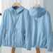 Men's Clothing Sun Protection Clothing Casual Hooded Plus Size Jacket Thin Clothes_viptrois.com