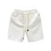 Men's Luxury White Jacquard Shorts - Big Brand Style Summer Trendy Half Pants_viptrois.com
