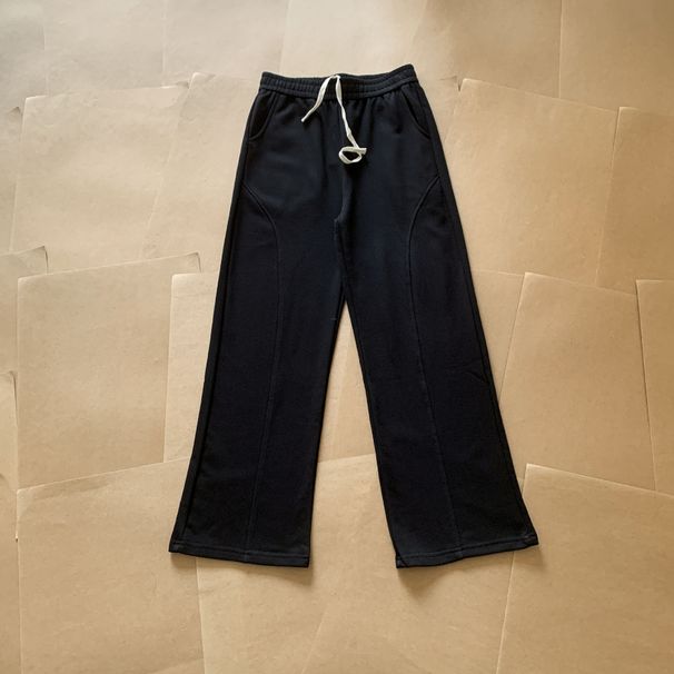 Men's Clothing Cleanfit City Commuting Spring And Autumn Daily Loose Structure Sweatpants Casual Wide Leg_viptrois.com