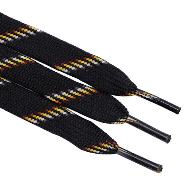Shoelaces 11mm Flat Seven Color Twill Color Insert Outdoor Casual Shoes Sports Shoes Widened Board Shoes Accessories Rope_viptrois.com
