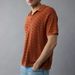 Men's Clothing Spring And Summer Polo Shirt Tops Fashion Jacquard Design Knitted Shirt_viptrois.com