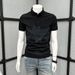 POLO Shirt Men's New High-end Fashion Trendy Brand Casual Versatile T-shirt Summer Trend Slim Business Short-sleeved Printing_viptrois.com
