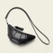 Mini Bag Hanging Neck Mini Coin Purse Cute Croissant Design Niche Mini Concave Shape Crossbody Lipstick Earphone Small Bag_viptrois.com