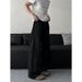 Men's Streetwear Baggy Cargo Pants With Wide Leg & Structural Tailoring – Casual High Waist Sweatpants In Grey & Black_viptrois.com
