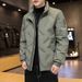 Pure Lightweight Down Jacket 2022 New Trendy Winter Wear Student Youth Slim Fit Men's Stand Collar Fashionable Coat_viptrois.com