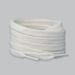 Small White Shoes Shoelace Rope White Cotton Shoelace Men And Women Pure White Beige Flat_viptrois.com