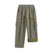 Heavyweight Corduroy Pants – Vintage Relaxed Fit With Fleece Lining (Black/Coffee/Burgundy/Khaki)_viptrois.com