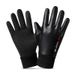 Winter leather warm gloves plus velvet men's non slip open finger windproof water proof touch screen photography cold proof flip gloves_viptrois.com