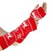 Unisex Warm half-finger gloves knitted acrylic deer cuff for Christmas Day medium length men and women_viptrois.com