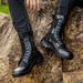 European Warm Series Spring Summer Combat Men Breathable Mesh Work Security Inspection Outdoor Hiking Martin Boots Training Tactical Shoes_viptrois.com
