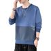 Spring And Autumn Hoodies For Men, Trendy Loose Long Sleeved T-Shirts, Versatile Base, Korean Version Autumn Men's Tops_viptrois.com
