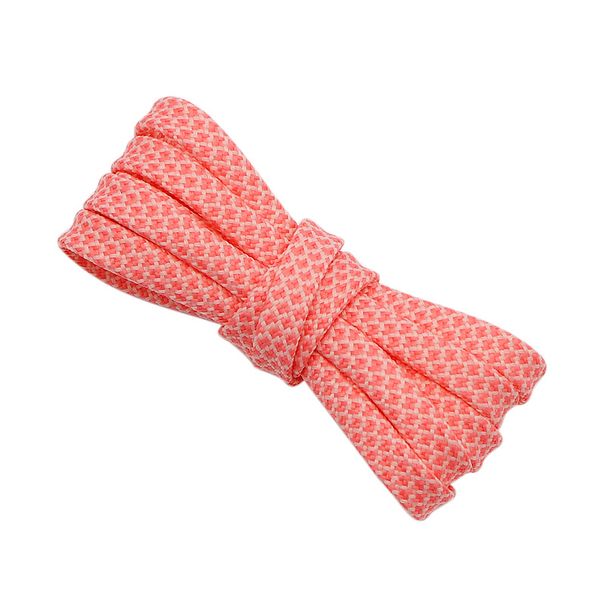 Plaid Two-tone Solid Color Flat Shoelace Canvas Shoes Board Shoe Rope_viptrois.com