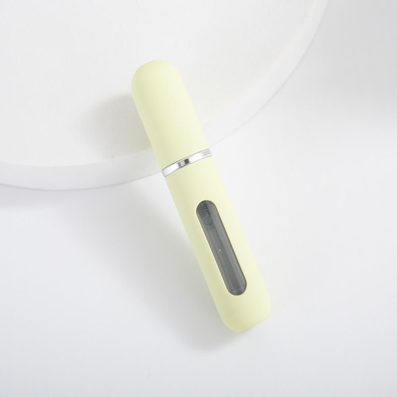 Perfume Accessories Spot Candy Color 5ml Bottom Direct Filling Perfume Bottle Self Pump Spray Bottle Aluminum Press Punch Perfume Bottle_viptrois.com