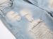 Kids’ Clothing Nostalgic Blue Non Elastic Denim Shorts_viptrois.com