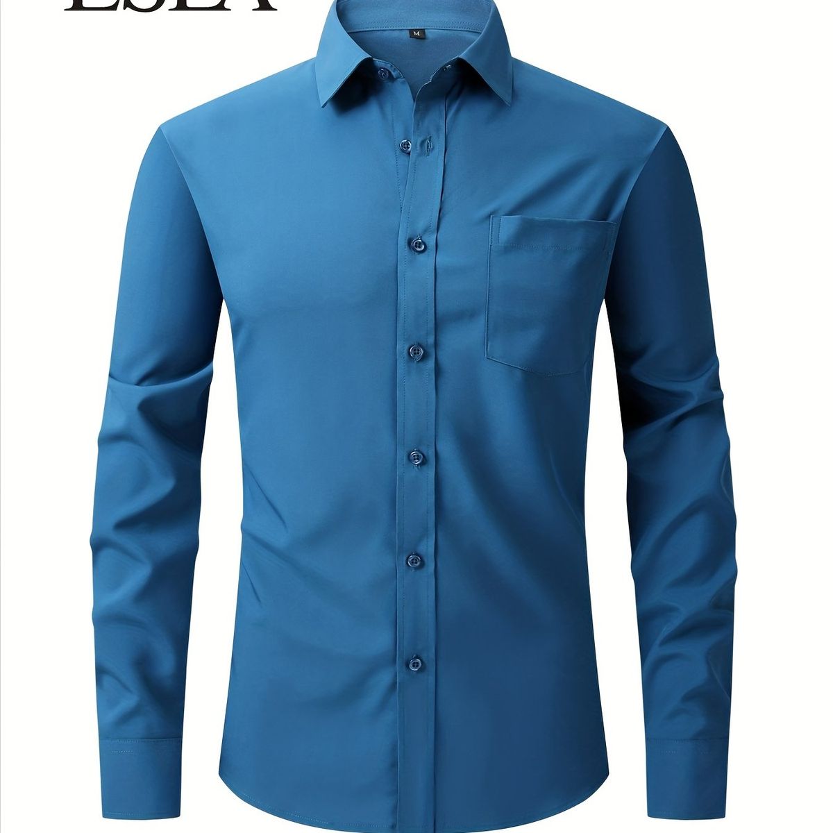 Men's Dress Shirts Multicolor Long Sleeve Button Down Shirts_viptrois.com