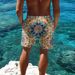 Premium Products CP11622A08 American Casual Camouflage Printed Trendy Brand Fitness Running Sports Basketball Shorts_viptrois.com