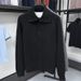Men's Clothing Autumn And Winter Versatile Slim Men's Loose Knitted Cardigan High Collar Warm Sweater_viptrois.com