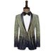Men's Clothing Meteor Gradient Sequin Suit Jacket Performance Clothes Bar Singer Stage Performance Host Catwalk Suit_viptrois.com