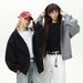 Nordmann 380g Heavyweight American Style Color-Block Lined Hooded Sweatshirt For Men, Autumn Sports Hoodie, Short Loose Fit_viptrois.com
