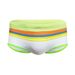 UXH Fashion Men's Swimming Shorts Swim Trunks Sexy Boxer Swimwear For Men_viptrois.com