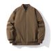 Men's Autumn New Baseball Collar Loose Thickened Warm Cotton Coat Plus Size Winter Solid Color Jacket 8XL_viptrois.com