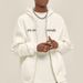 Womens Cute Hoodies Teen Girls Fall Jackets Oversized Sweatshirts Casual Drawstring Clothes Zipper_viptrois.com