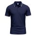 Hot Selling Unisex British Quick Drying Sub Size Short Sleeved Polo Marathon Advertising T Shirts_viptrois.com