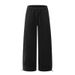 Men's Clothing Scimitar Version Retro Solid Color Versatile Plus Velvet Casual Pants Sweatpants Men And Women Loose Wide Leg Pants_viptrois.com