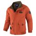 "Men's Embroidered Stand Collar Jacket - Slim Fit British Style Hoodless Coat With Multi-Pockets (XS-3XL, Ivory/Red/Black)"_viptrois.com