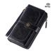Retro Multi Function Anti Theft Brush Rfid Zipper Snap Button Large Capacity Long Women's Wallet Wallet Handbag_viptrois.com