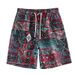 Men's Casual Camouflage Ice Silk Shorts Summer Trendy Loose Straight Leg Sports Thin Five Point Pants_viptrois.com