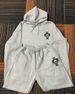 Autumn And Winter New American Style Long Sleeved Hooded Shirt Loose Casual Trousers Japanese Style Sweater Suit Men_viptrois.com