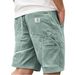 Men's Clothing 2025 New European And American Cross Border Foreign Trade Men's Fashion Multi Pocket Embroidered Workwear Retro Corduroy Shorts_viptrois.com