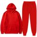 Men's Clothing Autumn And Winter Hooded Sports Sweatshirts For Men And Women Couples Loose Hoodies Plus Velvet Warm Suits_viptrois.com